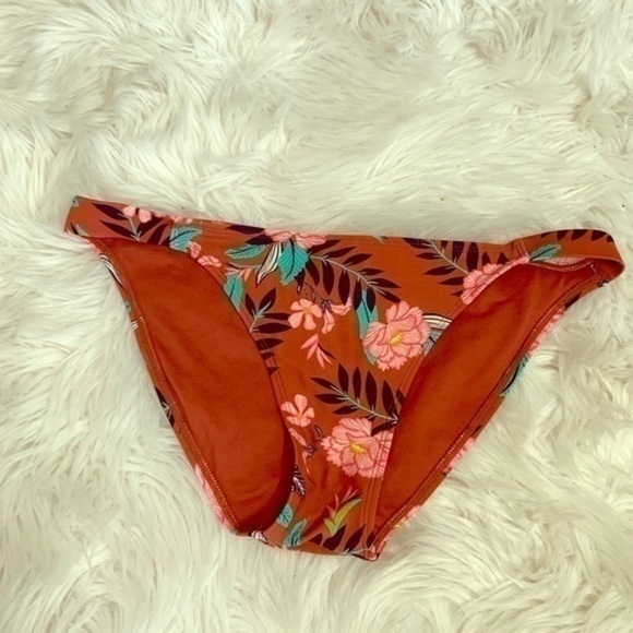 Xhilaration Floral Bikini Bottom Size Large - Picture 1 of 6